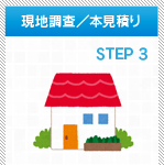 現地調査/本見積り STEP3